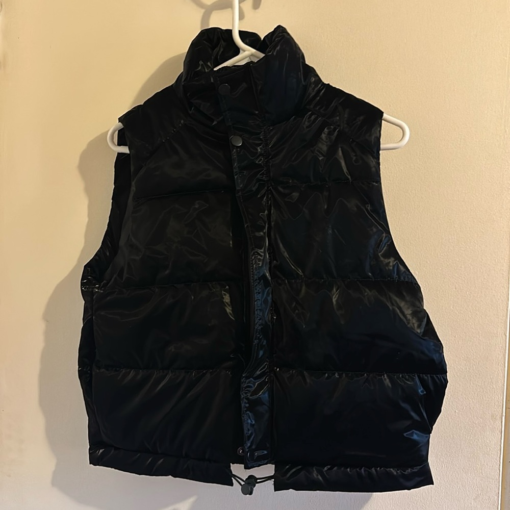 black vest jacket